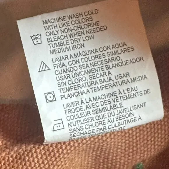 Liberty brown overalls size 34x32. Good condition. Signs of wear on cuffs. - Picture 5 of 7